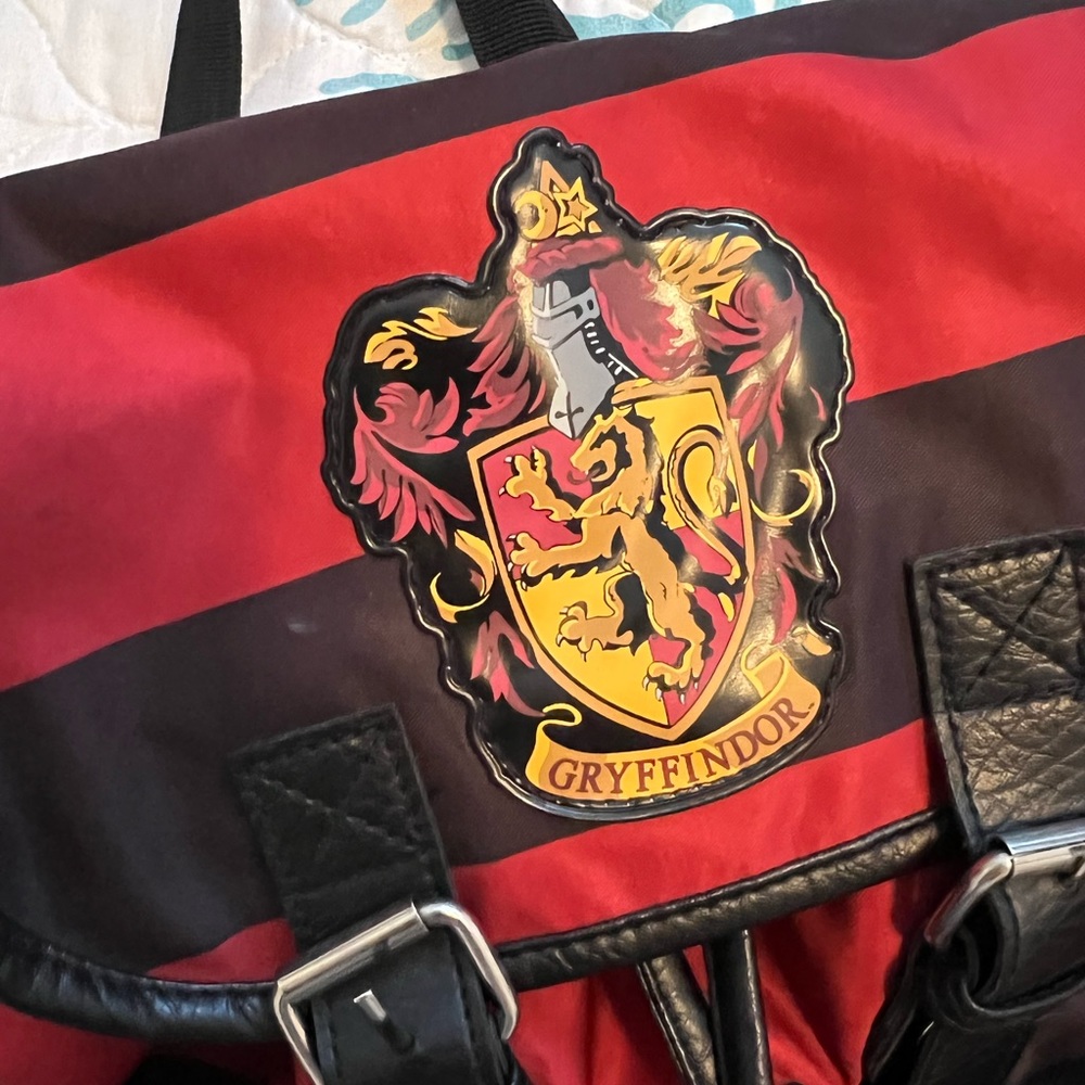 Gryffindor Drawstring Small Backpack - image 5
